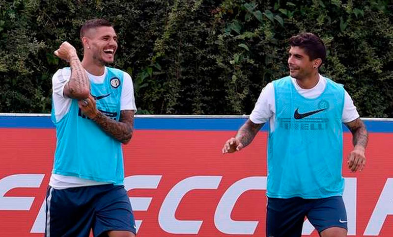 Rosarinos unidos: Banega prometió “muchas asistencias” para Icardi