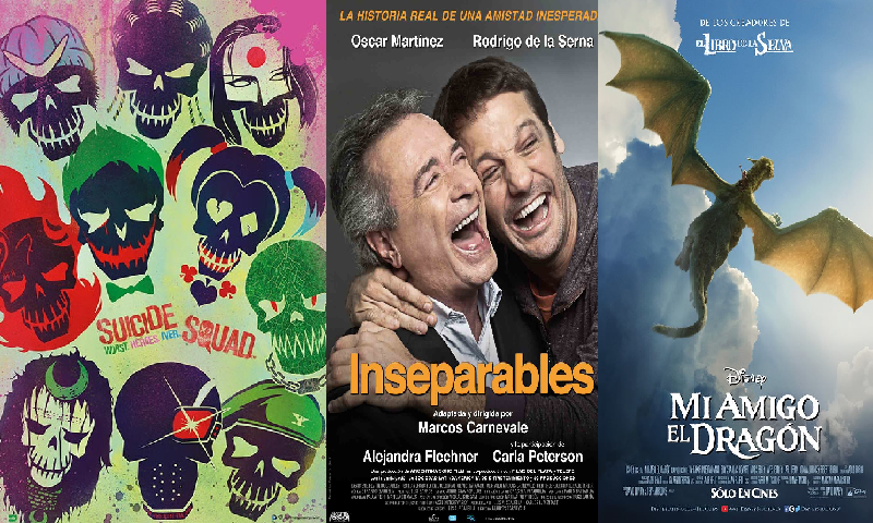 Un escuadrón de malos, una amistad entrañable y un dragón renuevan la cartelera