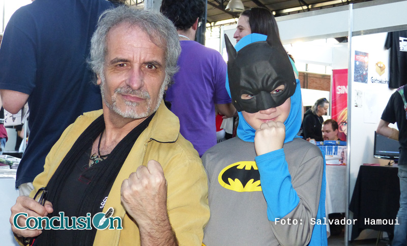 El mejor amigo de Batman presenta su libro en la Crack Bang Boom: «Antes de él no había nada»