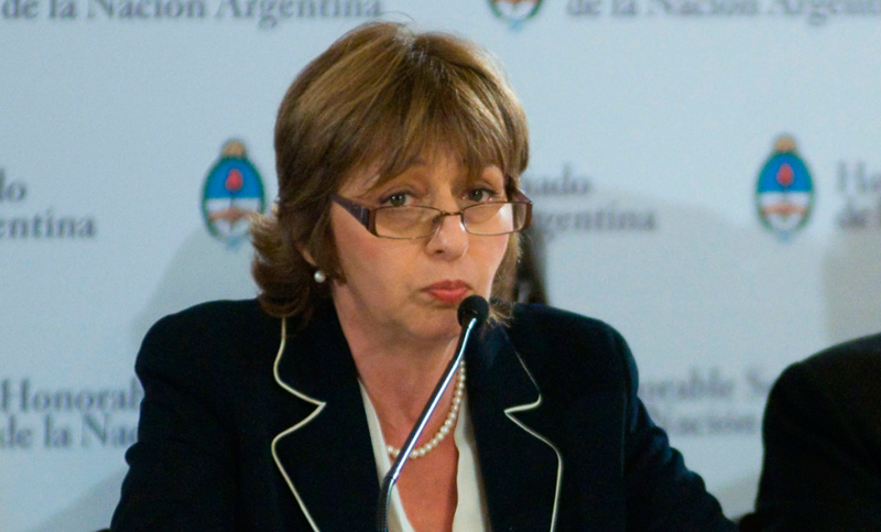La Procuradora General de la Nación, Gils Carbó se opuso al aumento de tarifas de gas