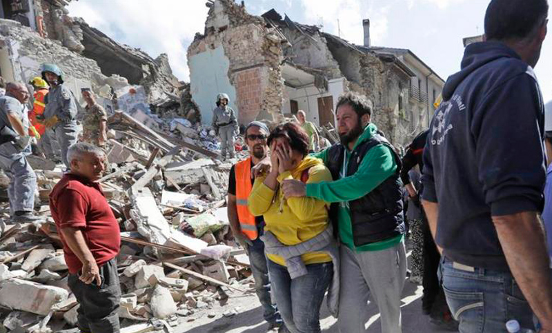 La Iglesia en Italia destina un millón de euros para las víctimas del terremoto