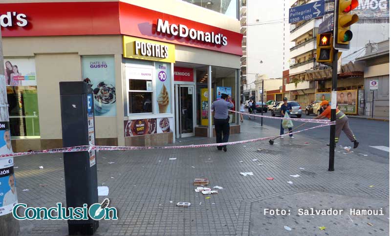 Condenan al policía que hirió a balazos a tres personas en el local de Pellegrini y Corrientes