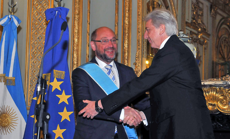 Martín Schulz: «Hay un nuevo capítulo en el vínculo con Argentina»