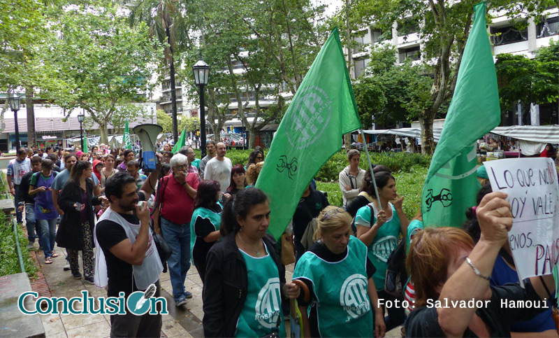 Docentes se suman al paro de ATE y alumnos quedan desafectados
