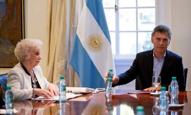 Carlotto: «Es una irresponsabilidad que  Macri no quiera hablar de la dictadura»