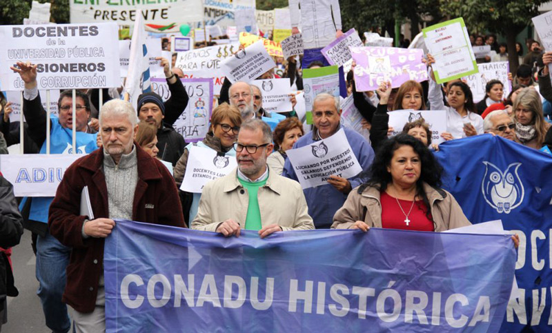 La Conadu Histórica ratificó reclamos y paros nacionales por 48 horas