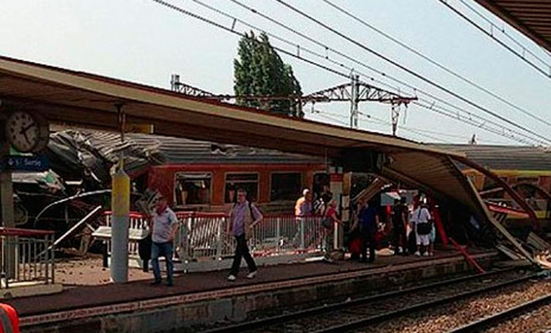 Unas diez personas «gravemente heridas» en accidente ferroviario  en sur de Francia