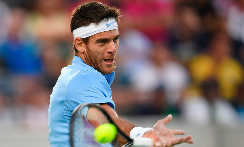 Tenis: Del Potro debuta ante Schwartzman en el US Open