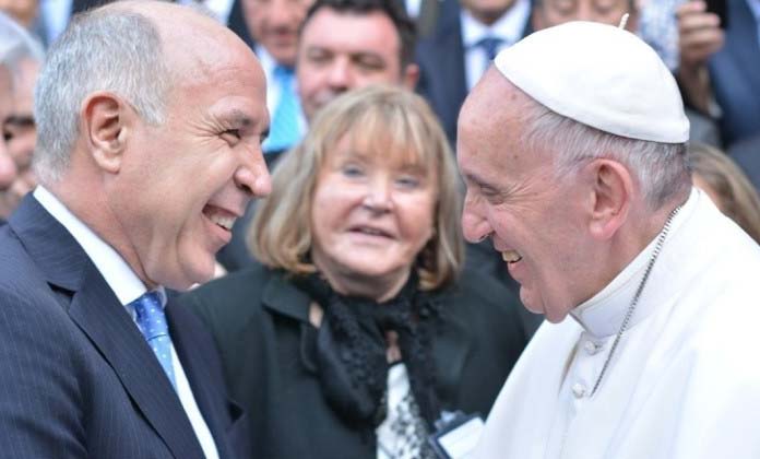 Lorenzetti se reunirá con el papa Francisco en septiembre