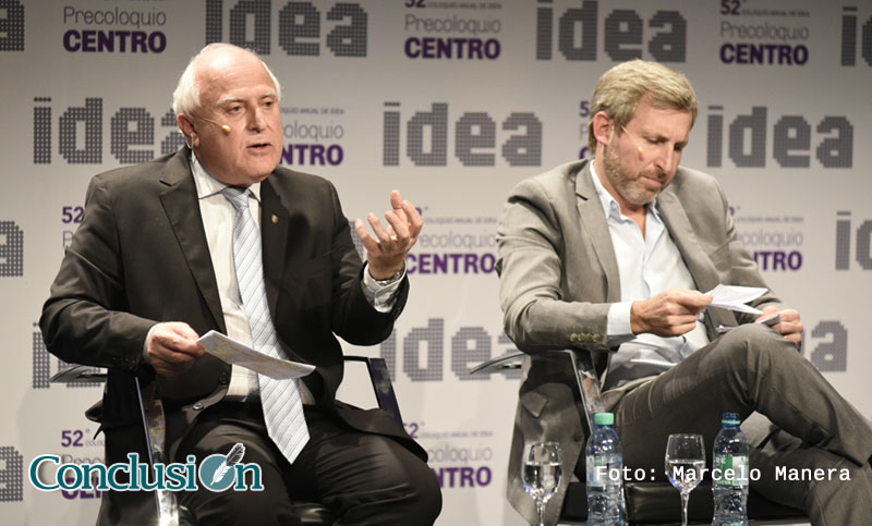 Frigerio y Lifschitz encabezaron el Precoloquio de Idea “Puentes hacia el futuro”