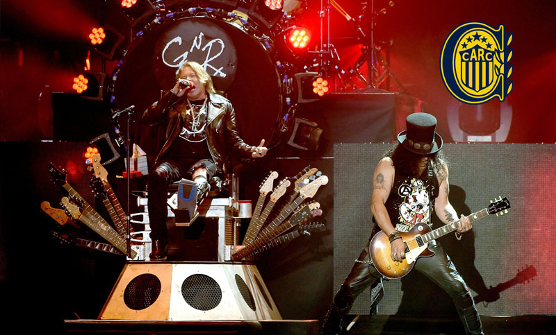 Guns N’ Roses en el Gigante de Arroyito en noviembre