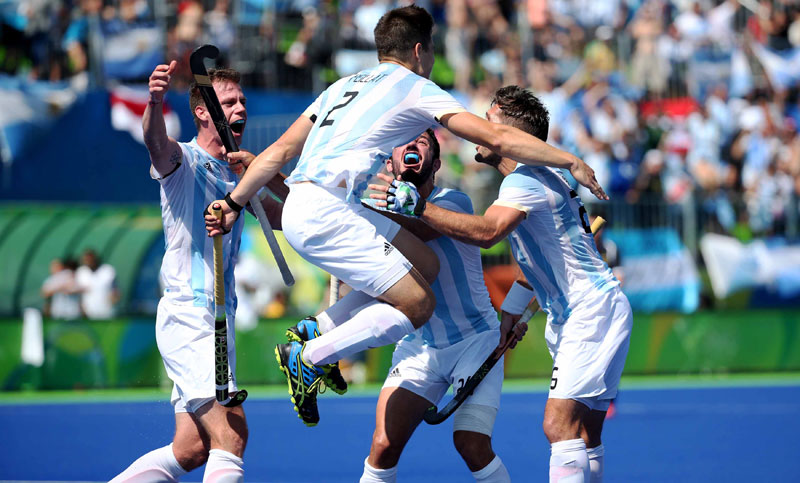 Los Leones aplastaron 5-2 a Alemania: están en la final y van por el oro