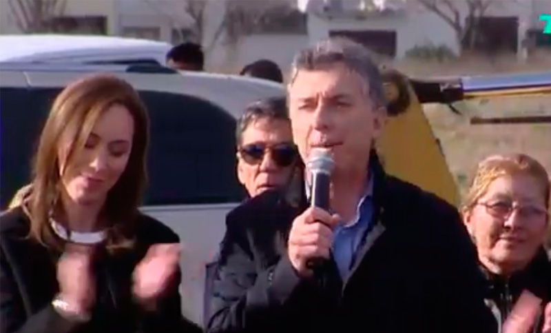 Insultaron a Macri y él respondió: «Agredir no es el camino»