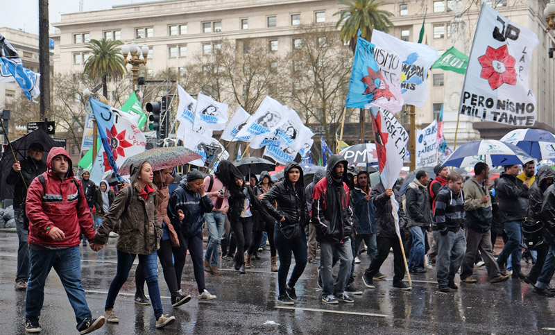 Bonafini insultó a Macri en el cierre de la “Marcha de la Resistencia”