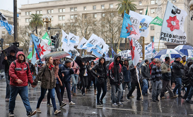 Bonafini insultó a Macri en el cierre de la “Marcha de la Resistencia”
