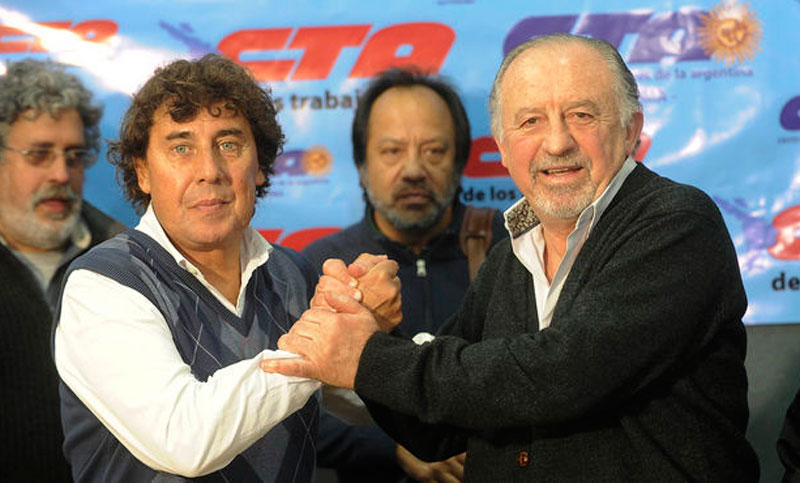 Las dos corrientes de la CTA, transitando un camino hacia la reunificación