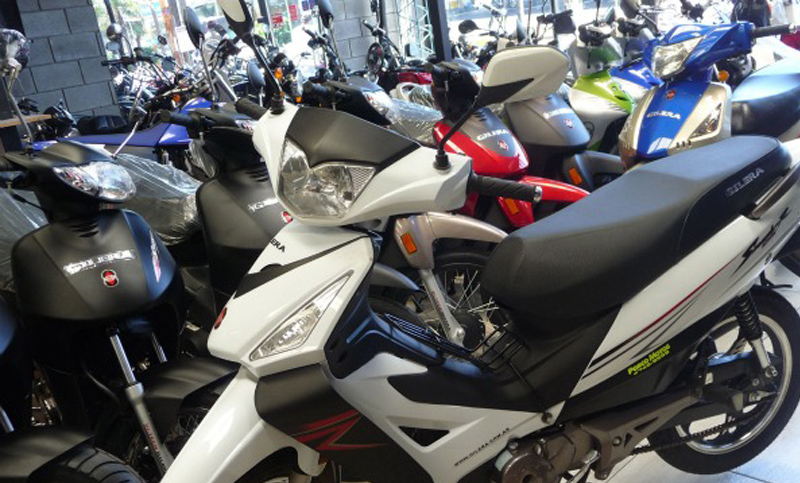 Por quinto mes consecutivo cayó el patentamiento de motos: 9% en julio