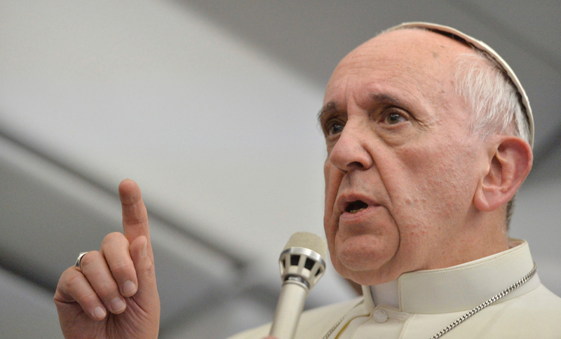 Francisco: «En la historia argentina siempre hay algún político cipayo”