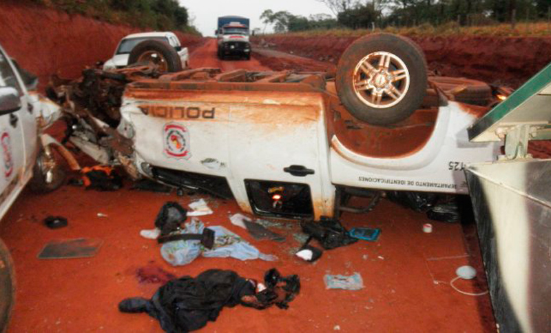 Un ataque del EPP dejó 8 militares muertos en el norte de Paraguay