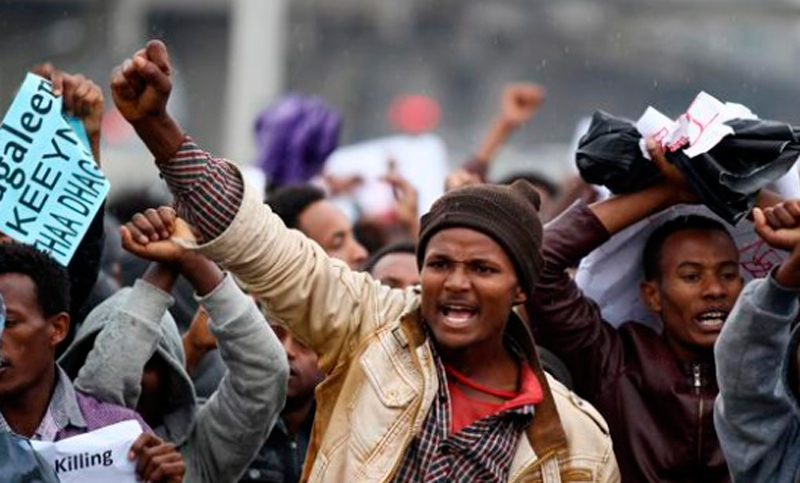 El descontento de la población en la región etíope de Amhara  sigue al rojo vivo