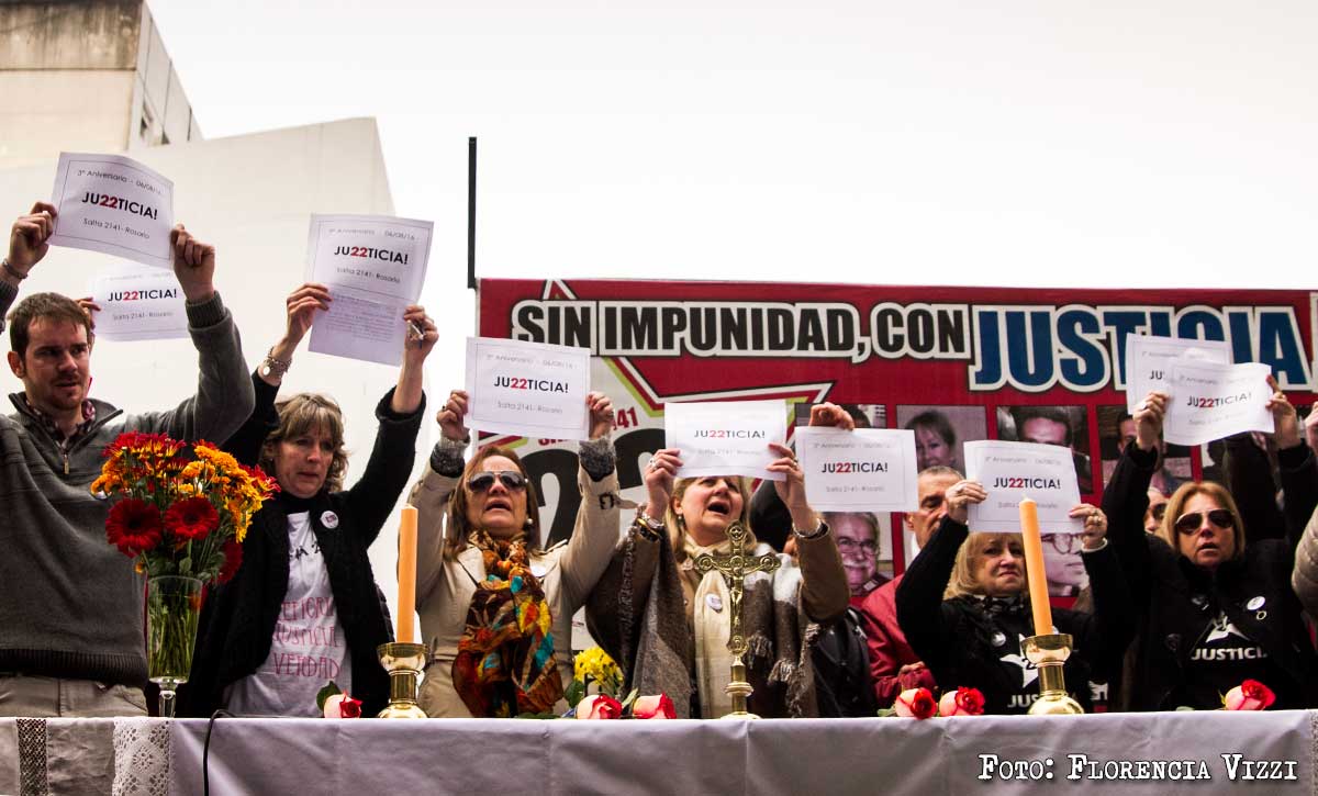 A 3 años de una tragedia evitable, la incansable búsqueda de justicia continúa… Rosario, 6 de agosto de 2016.