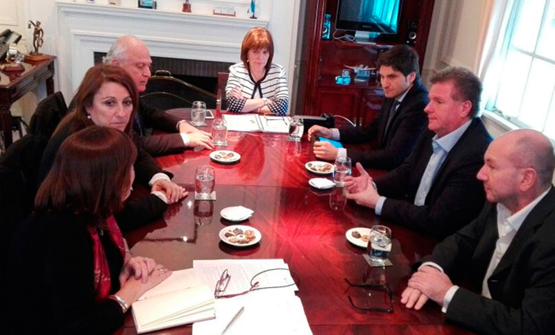 Cumbre por más seguridad: Bullrich reunida con Lifschitz, Fein y Pullaro