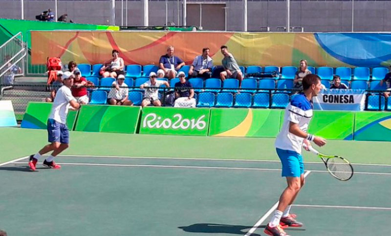 Tenis: Delbonis y Durán se despidieron del torneo de dobles masculino