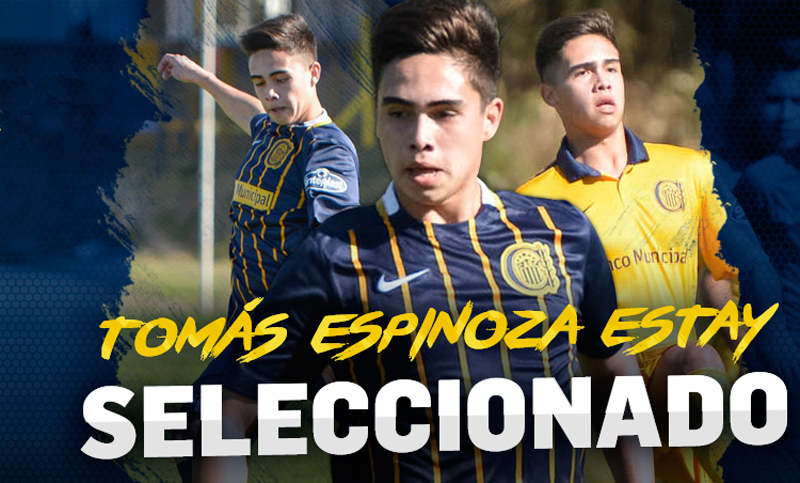El juvenil canalla Espinoza Estay fue citado a la selección Sub 17 de Chile