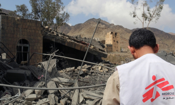 Bombardearon otro hospital de Médicos Sin Fronteras en Yemen