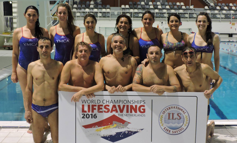 Guardavidas rosarinos participan del Mundial de salvamento deportivo