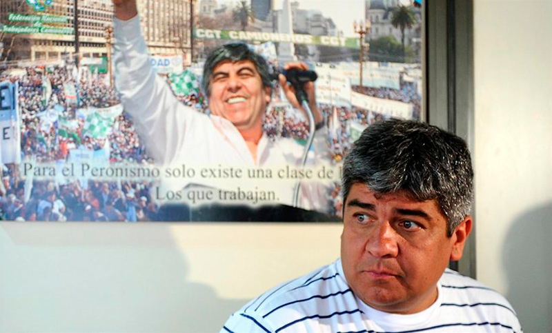 Pablo Moyano sostuvo que la fecha del paro está decidida