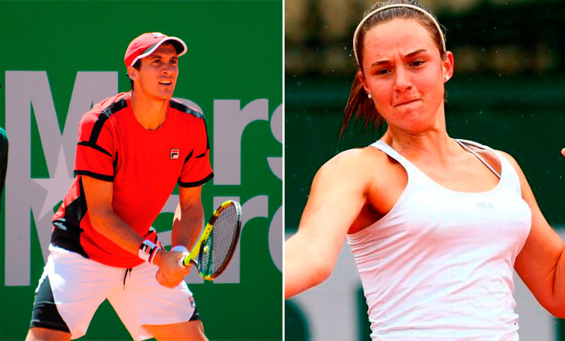 Tenis: los rosarinos Bagnis y Podoroska, en busca de sendos triunfos