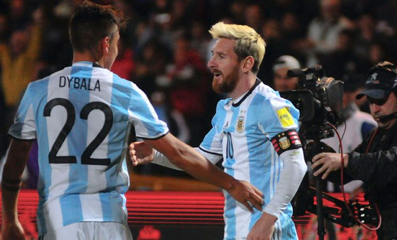 ¿Quiénes reemplazarán a Messi y Dybala contra Venezuela?