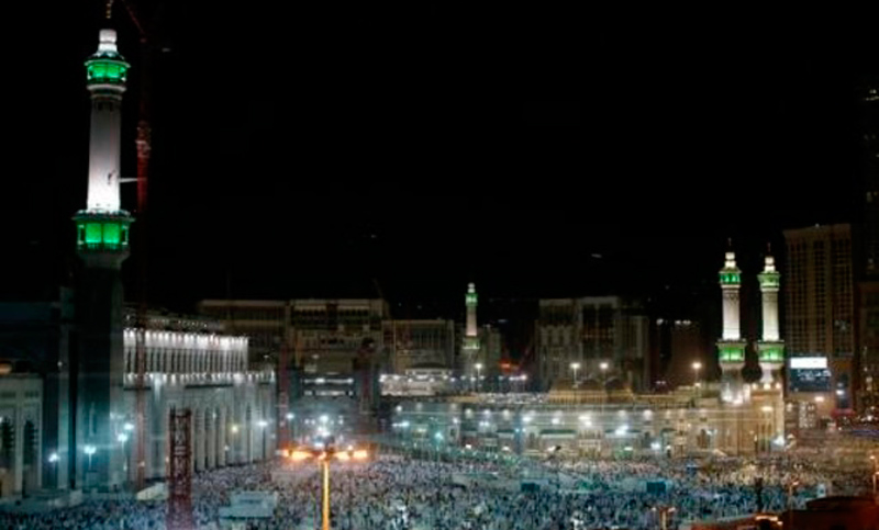 En la víspera del hach, una marea humana para la gran oración en La Meca