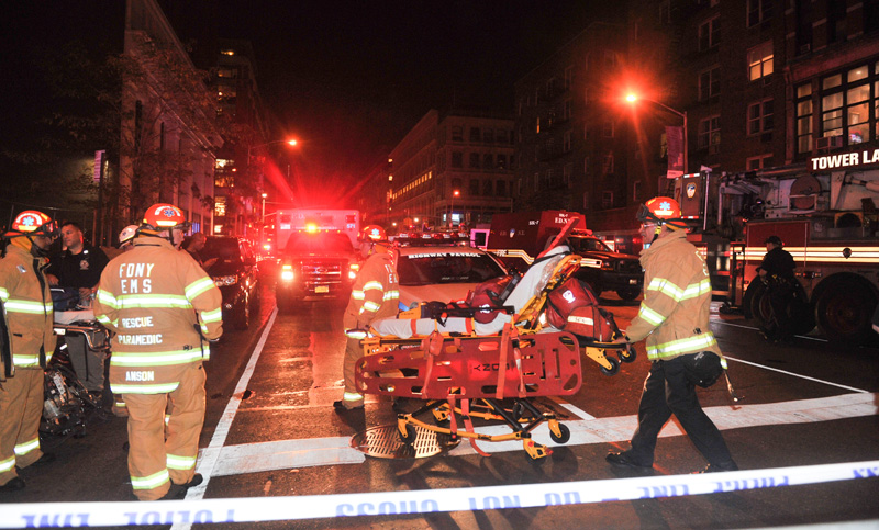Cinco detenidos en investigación de explosión en Nueva York