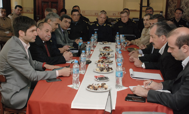 Primera reunión del comité operativo conjunto de las fuerzas de seguridad