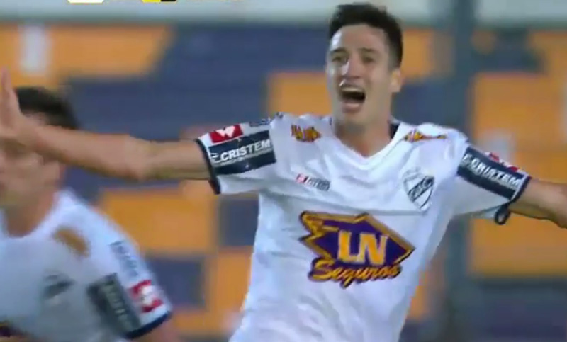 El rosarino Da Campo anotó el gol de la victoria para Quilmes