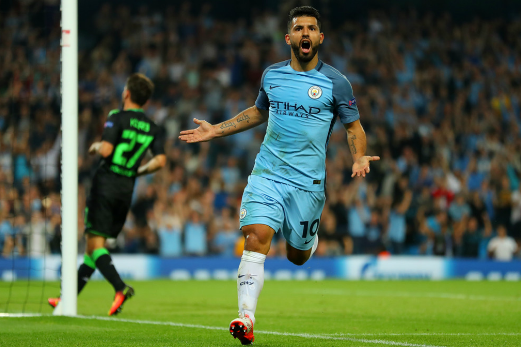 Soberbia actuación del Kun Agüero en la victoria de Manchester City
