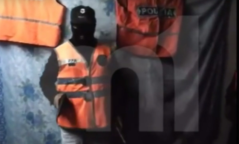 Una banda de presuntos delincuentes lanzó amenazas a través de un video