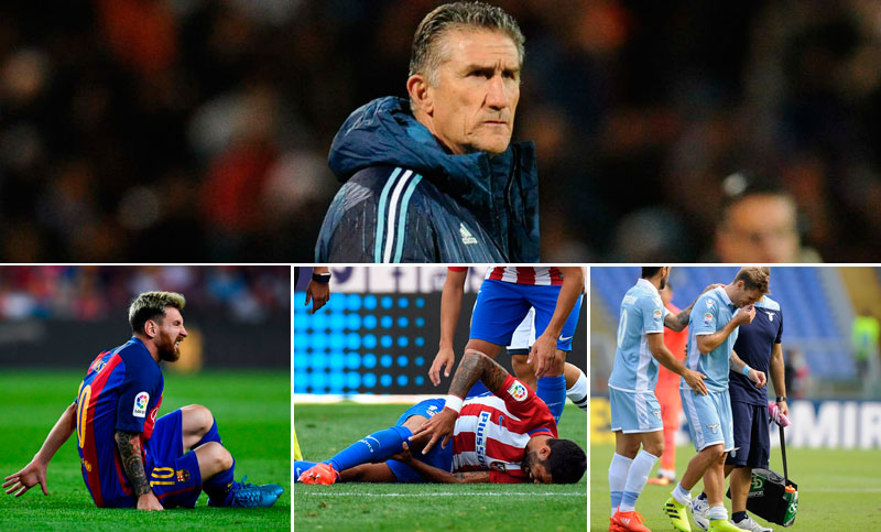 El Patón Bauza, enredado con las lesiones