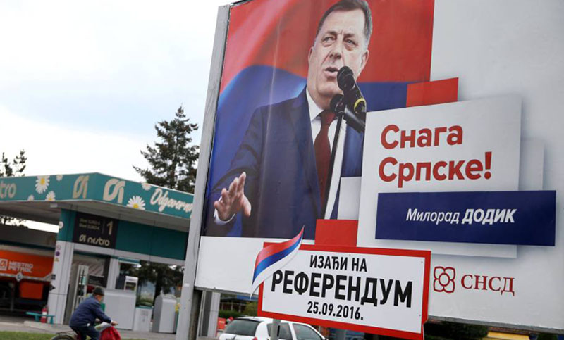 Los serbios de Bosnia votan para tener su propia «fiesta nacional»