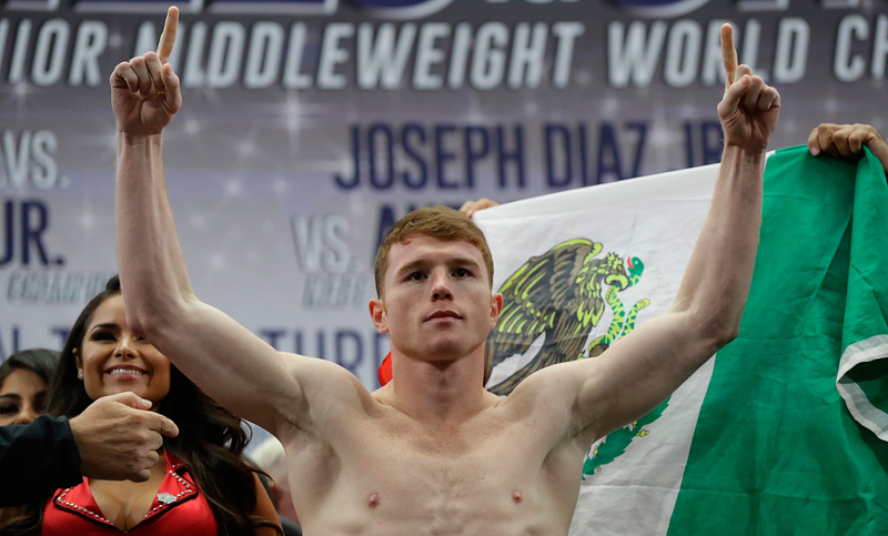 Boxeo: Canelo Álvarez, con lo justo en la balanza