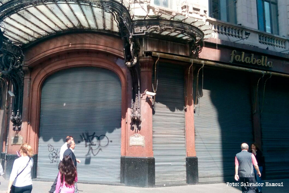 La ciudad hizo un alto para homenajear a los trabajadores mercantiles