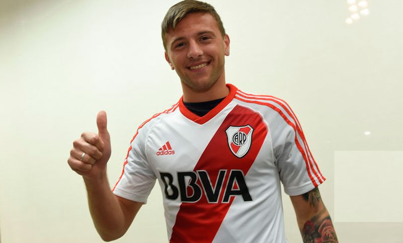 Denis Rodríguez tuvo su primer entrenamiento en River
