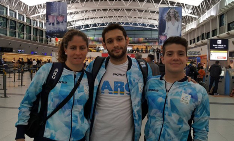 Deportistas rosarinos comienzan su sueño en los Juegos Paralímpicos