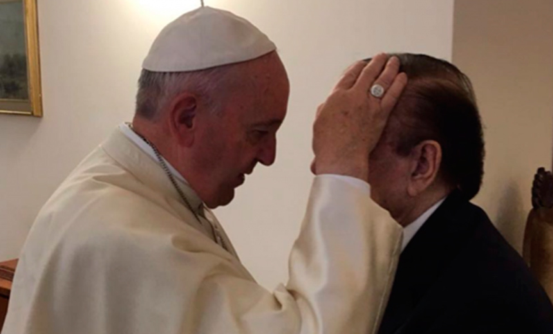 El Papa recibió a Menem: «Fue una reunión excepcional»