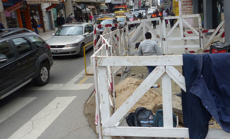 Remodelación de calle Entre Ríos