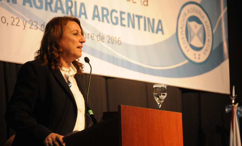 Fein participó de la apertura del 104ª Congreso Anual de la Federación Agraria Argentina