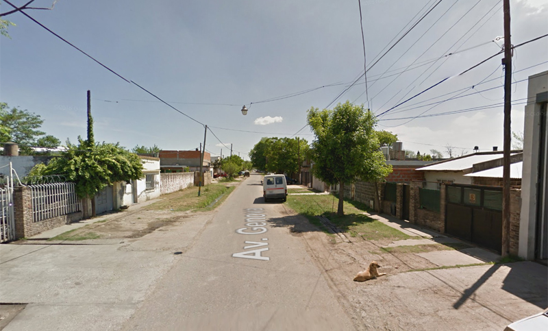 Un vecino fue apuñalado durante una violenta entradera