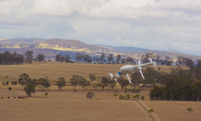 Google hace sus primeras pruebas con el Project Wing